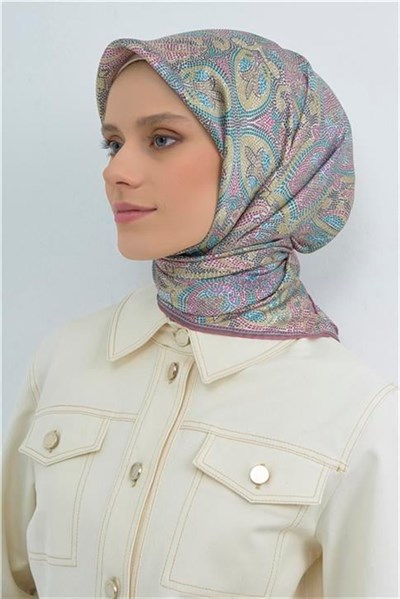 Armine Yeni Sezon 2026 Saf İpek Twill Eşarp 9540D 85