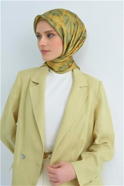 Armine Yeni Sezon 2026 Saf İpek Twill Eşarp 9541D 84