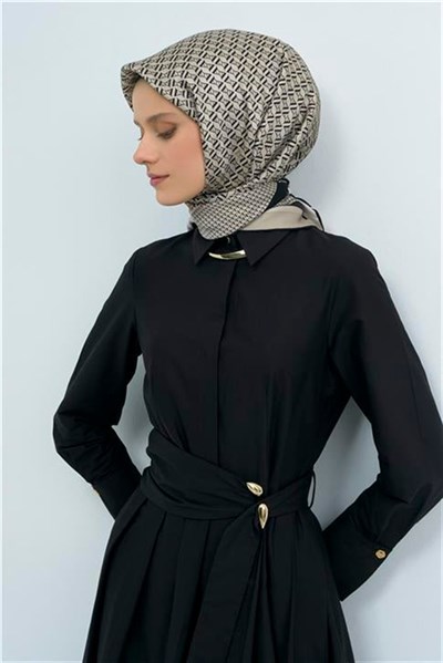 Armine Yeni Sezon 2026 Saf İpek Twill Eşarp 9502D 03