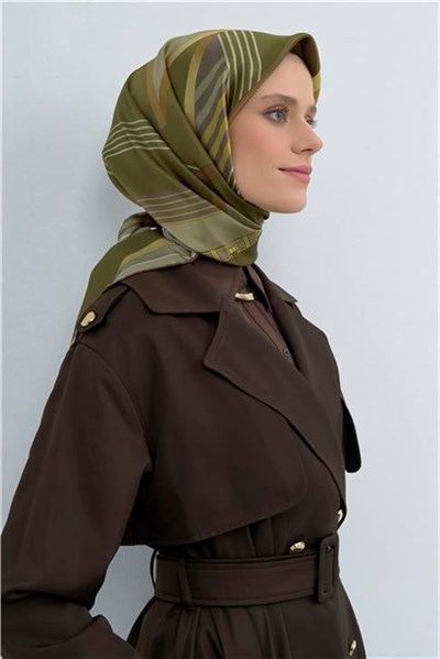 Armine Yeni Sezon 2026 Saf İpek Twill Eşarp 9521D 31