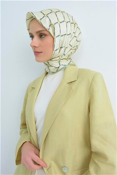 Armine Yeni Sezon 2026 Saf İpek Twill Eşarp 9538D 81