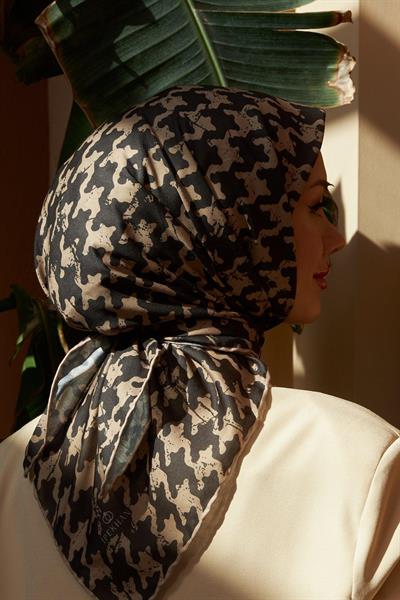 Aura Kazayağı Soft Eşarp Vizon 1155-17