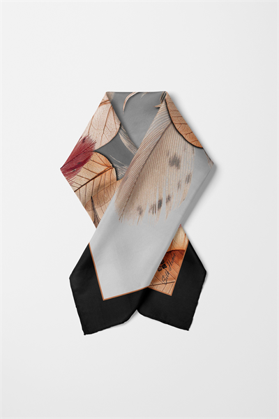 Bandana Autumn Desen Siyah