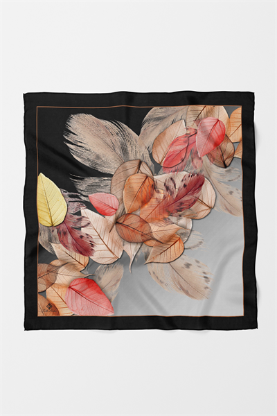 Bandana Autumn Desen Siyah