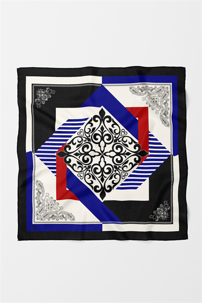 Bandana Ethnic Motif Desen Saks