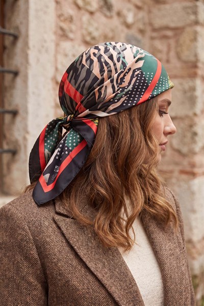 Bandana Kamuflaj Desen Siyah