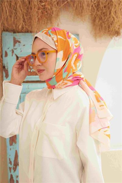 Comfort Arya Şal Fildişi Pembe 3028-06