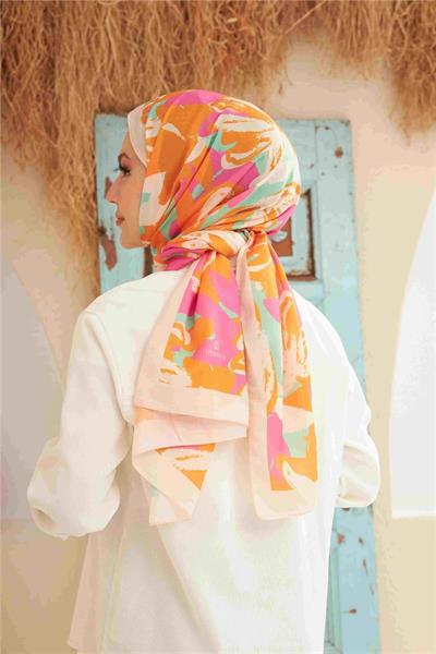 Comfort Arya Şal Fildişi Pembe 3028-06