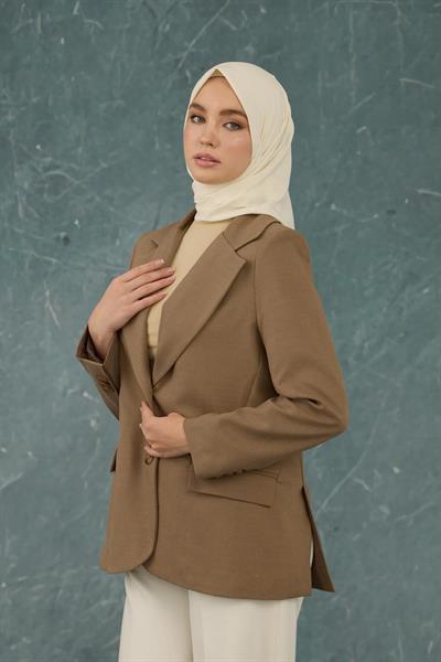 Ekru Comfy Yok Eşarp - 10001-05