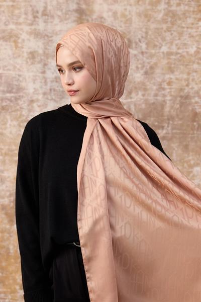 Fall Winter İpeksi Jakar Şal Bal Köpüğü 9020-17