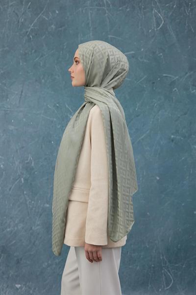 Fall Winter İpeksi Jakar Şal Çağla Yeşili 9019-20
