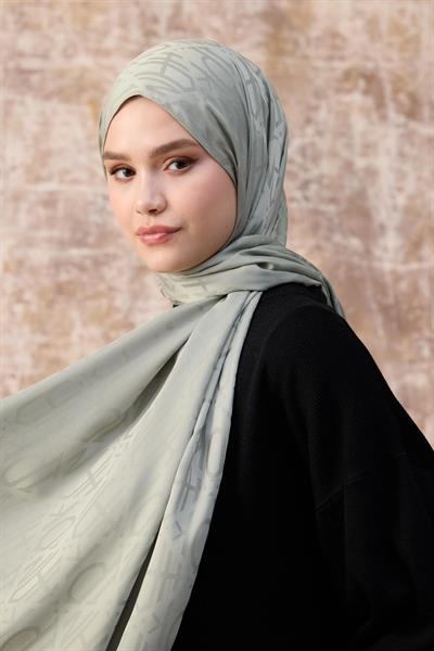 Fall Winter İpeksi Jakar Şal Çağla Yeşili 9020-20