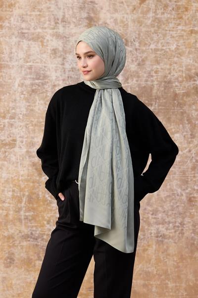 Fall Winter İpeksi Jakar Şal Çağla Yeşili 9020-20
