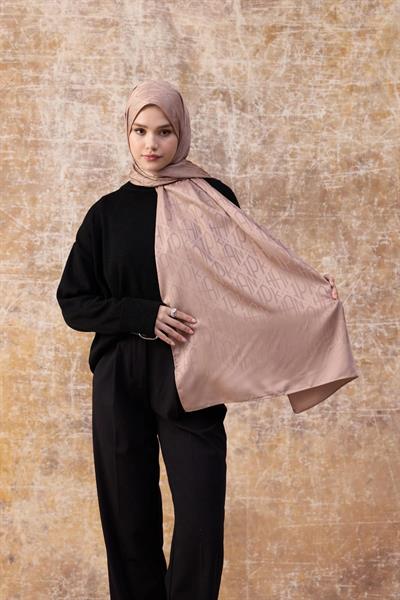 Fall Winter İpeksi Jakar Şal Coffee 9020-30