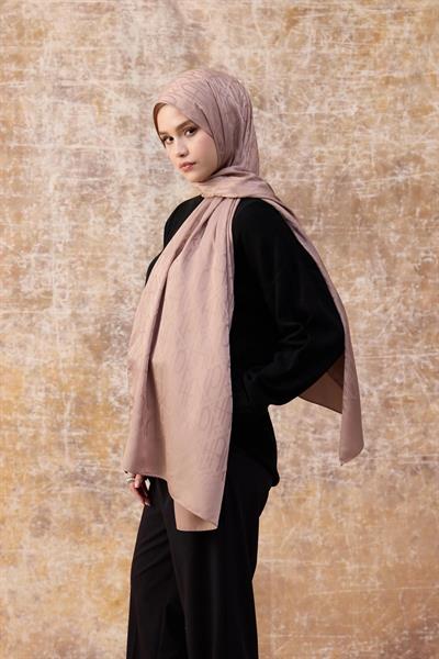 Fall Winter İpeksi Jakar Şal Coffee 9020-30