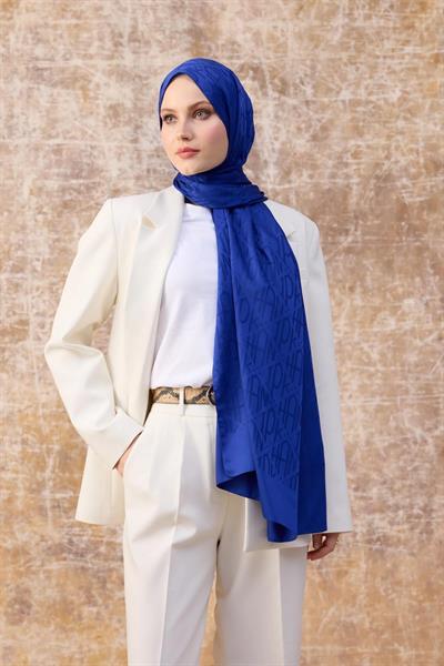 Fall Winter İpeksi Jakar Şal Saks 9020-13