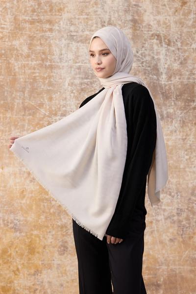 Fendi Desen Pamuk Jakar Şal Uçuk Pembe 8009-22