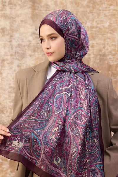 Fuşya Hint Vual Şal - 5003-13