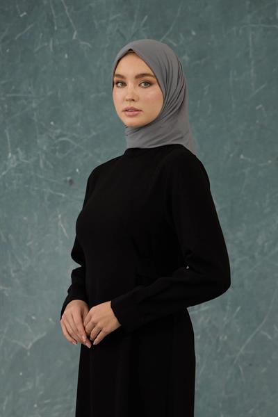 Gri Comfy Yok Eşarp - 10001-07