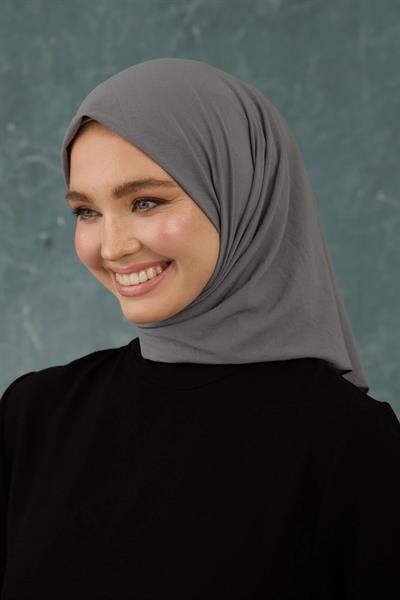 Gri Comfy Yok Eşarp - 10001-07
