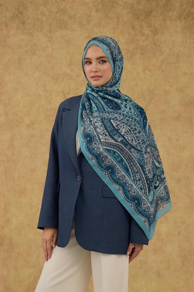 İpekhan Soft Şal Gök Mavi 3053-02