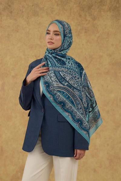 İpekhan Soft Şal Gök Mavi 3053-02