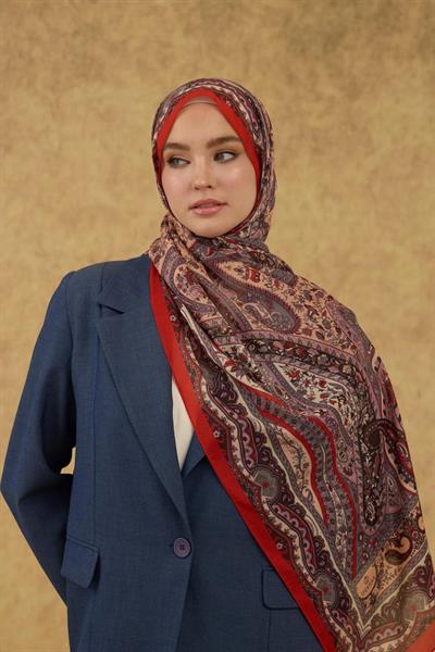 İpekhan Soft Şal Kırmızı 3053-08