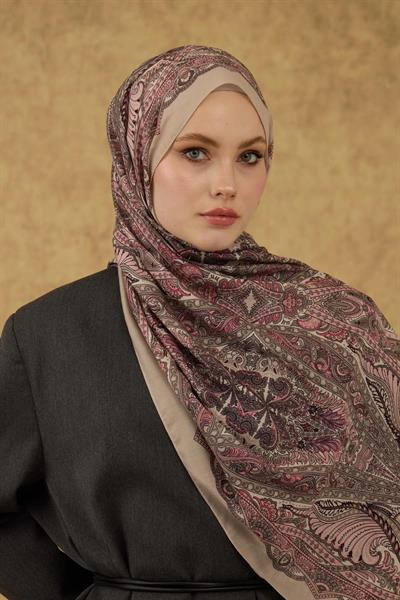 İpekhan Soft Şal Krem Pudra 3052-08