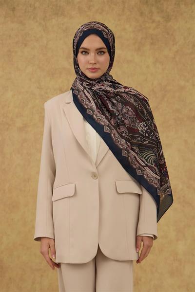 İpekhan Soft Şal Lacivert 3052-09