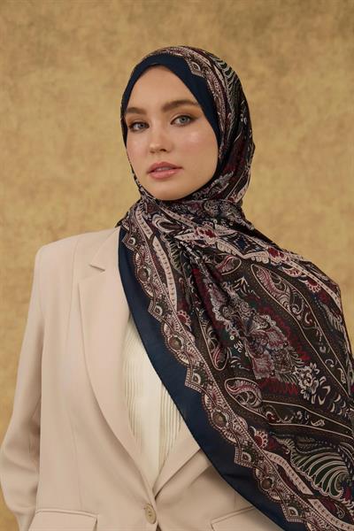 İpekhan Soft Şal Lacivert 3052-09