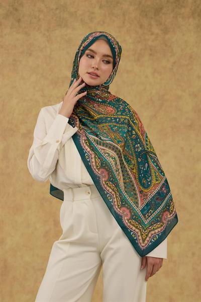 İpekhan Soft Şal Petrol Yeşili 3053-12