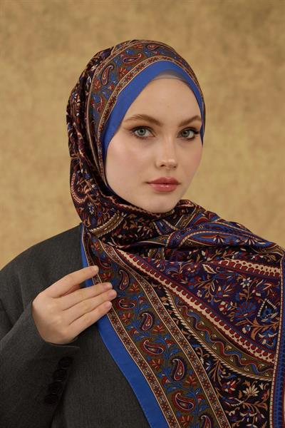 İpekhan Soft Şal Saks Haki 3051-15