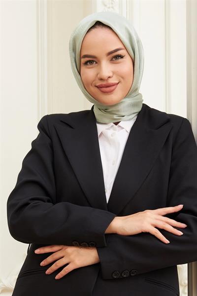 Janjan Çift Taraflı Şal Çimen Yeşil