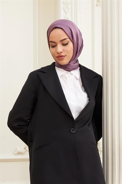 Janjan Çift Taraflı Şal Mürdüm