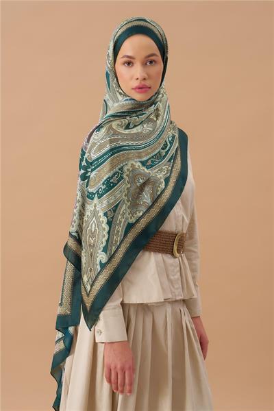 Jardin Secret Collection Hint Vual İpek Şal 5012-10