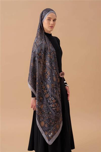 Jardin Secret Collection Hint Vual İpek Şal 5011-07