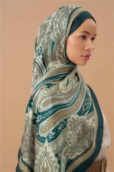 Jardin Secret Collection Hint Vual İpek Şal 5012-10