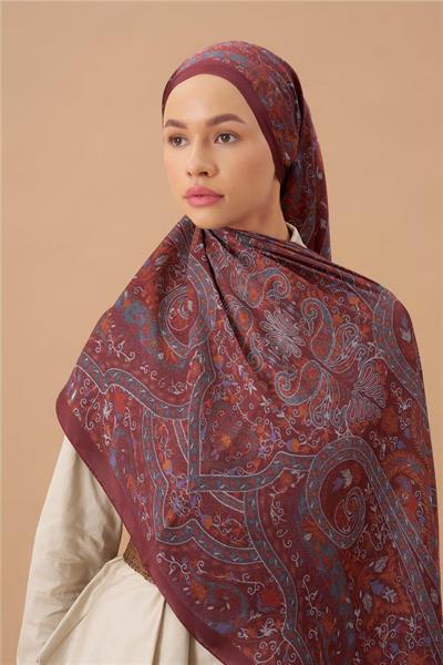 Jardin Secret Collection Hint Vual İpek Şal 5011-13
