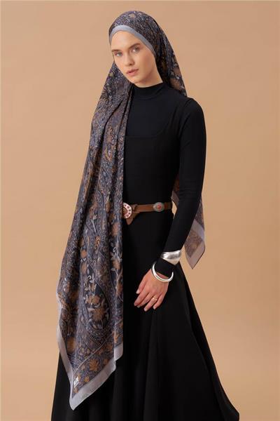 Jardin Secret Collection Hint Vual İpek Şal 5011-07