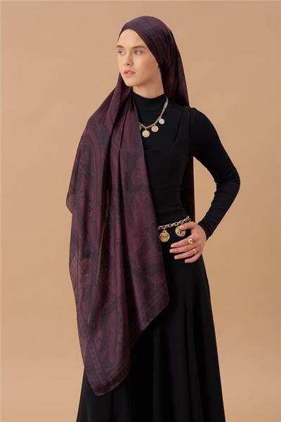 Jardin Secret Collection Hint Vual İpek Şal 5012-03