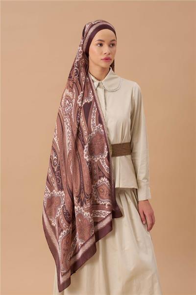 Jardin Secret Collection Hint Vual İpek Şal 5012-04