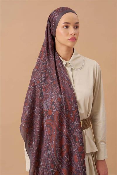 Jardin Secret Collection Hint Vual İpek Şal 5011-11
