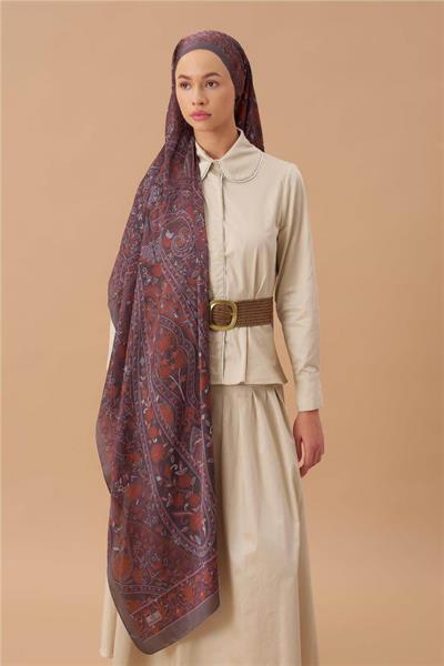 Jardin Secret Collection Hint Vual İpek Şal 5011-11