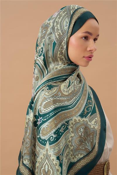 Jardin Secret Collection Hint Vual İpek Şal 5012-10