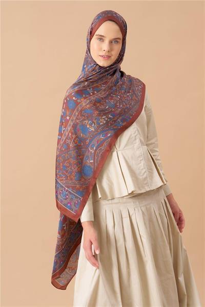 Jardin Secret Collection Hint Vual İpek Şal 5011-02