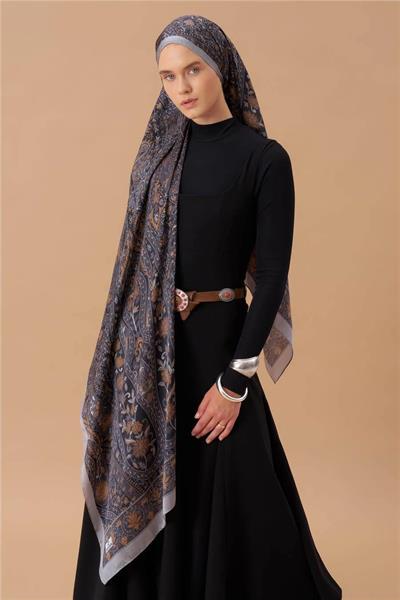 Jardin Secret Collection Hint Vual İpek Şal 5011-07