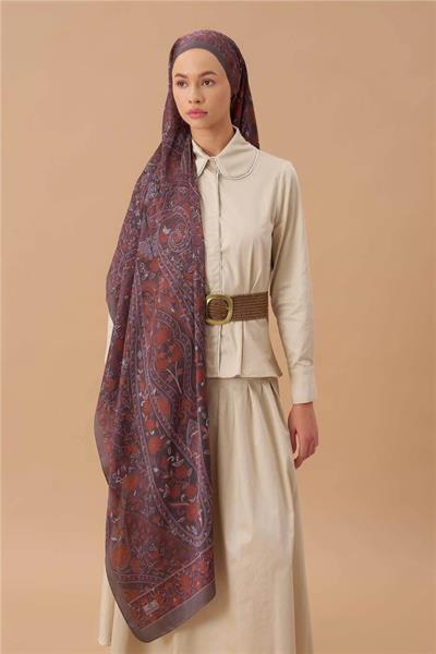 Jardin Secret Collection Hint Vual İpek Şal 5011-11