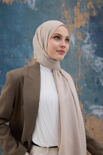 Kare Desen Pamuk Jakar Şal Kumsal 8012-24