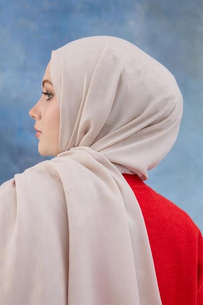 Kaz Ayağı Desen Pamuk Jakar Şal Meltem 8011-26