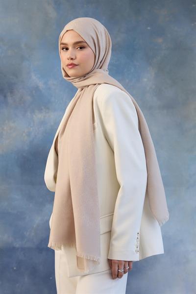 Logo Desen Pamuk Jakar Şal Kumsal 8008-24